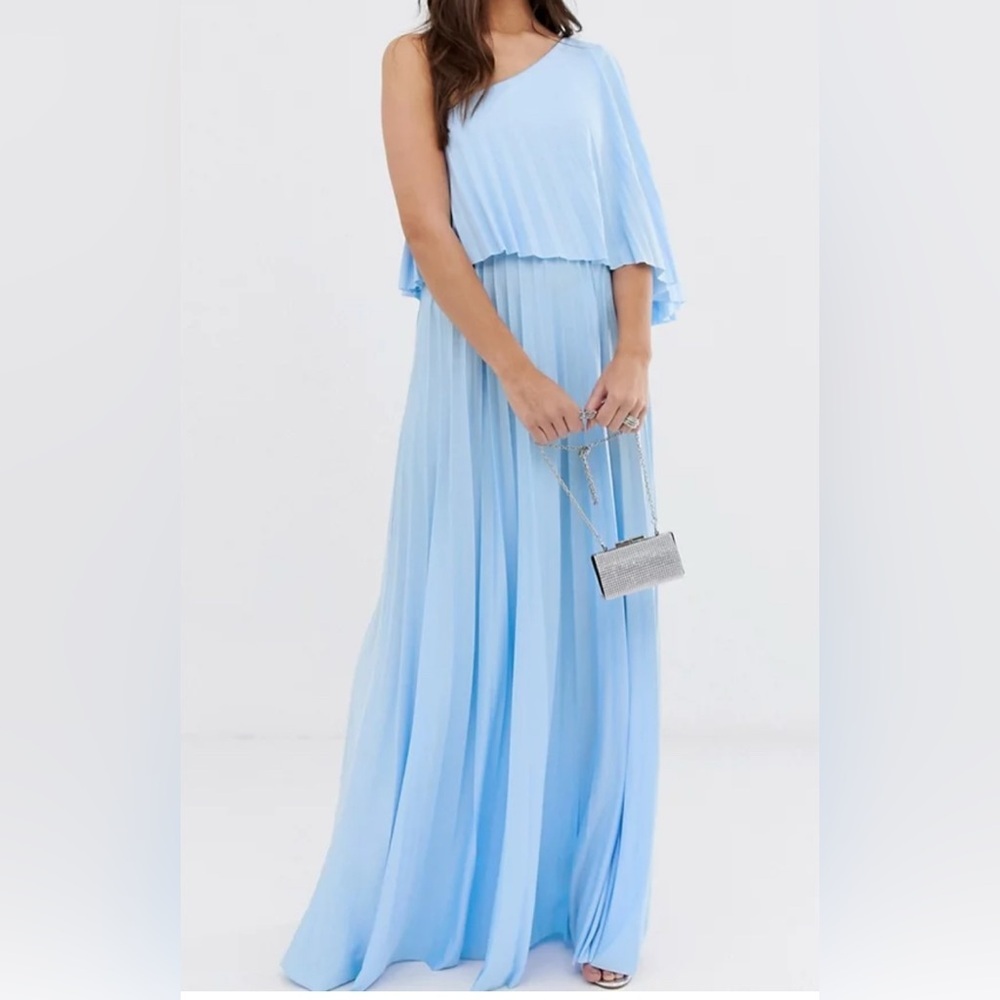 ASOS NWT pleated maxi dress, size 10